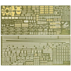1/700 Ship NEXT Japanese Navy Battleship Musashi Exclusive Etching Parts