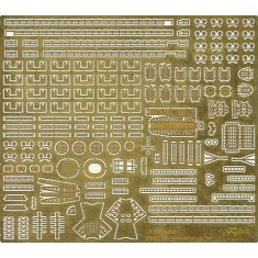 Qstyle Chibimaru Ship Fuso Class PE Detail Set (Fuso/Yamashiro)