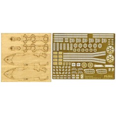 Qstyle Chibimaru I-400 Submarine PE Detail Set and Wooden Deck Sticker