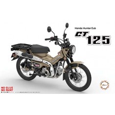 1/12 Honda CT125 Hunter Cub Motorcycle (Matt Fresco Brown)