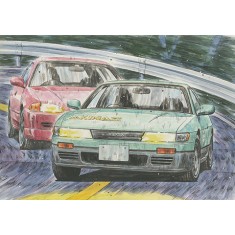 1/24 Initial D - S13 Silvia Kouichiro Iketani [ISD-004]