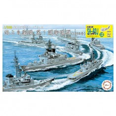 1/3000 JMSDF Escort Flotilla 1 1998 Special Version w/Shipboard Helicopter (NWC-34 EX-1)