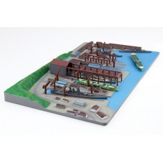 1/3000 Kure Naval Port IJN Battleship Yamato Package Special Edition with Postcard