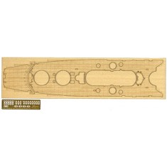 1/700 IJN Battleship Musashi Wooden Deck Sticker (Before Equipment Renovation)