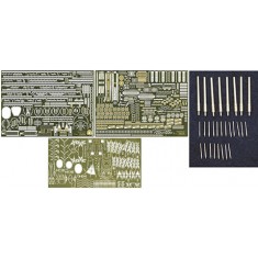 1/350 IJN Battleship Haruna PE Detail Set with Metal Gun Barrels