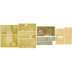 1/350 IJN Aircraft Carrier Kaga PE Detail Set with Wooden Deck Sticker