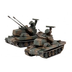 1/72 JGSDF Type 87 Self-Propelled Anti-Aircraft Guns with PE Parts (2pcs)