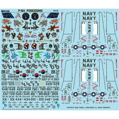 1/144 P-8A Poseidons of the Fleet Decal for Academy kit
