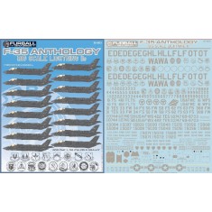 1/32 Lockheed Martin F-35A "Big Scale Lightening IIs" Decals for Italeri kits