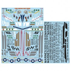 1/48 USMC Rhinos PT3 Decals for 8 F-4Ns and 2 F-4Js