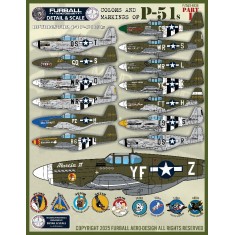 1/48 P-51B/Cs Colours and Markings Decal Part 1