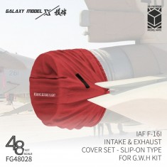1/48 IAF F-16I Intake & Exhaust Cover Set - Slip-on Type for G.W.H Kit (3D Printed)