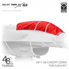 1/48 IAF F-16I Canopy Cover for G.W.H Kit (3D Printed)