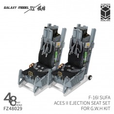 1/48 F-16I Sufa ACES II Ejection Seat Set for G.W.H Kit (3D Printed)