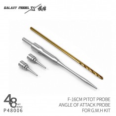 1/48 F-16CM Metal Pitot Tube & AOA Probes for G.W.H