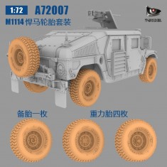 1/72 M1114 HMMWV Tyres Set