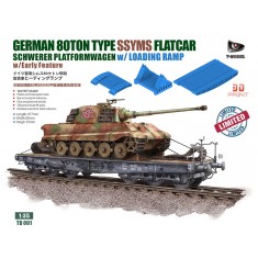 1/35 German 80T Type Ssyms and Loading Ramp