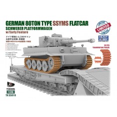 1/35 German 80T Type Ssyms with Transport Tracks for Tiger