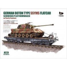 1/35 German 80T SSyms Heavy Platform Wagon w/Early Feature