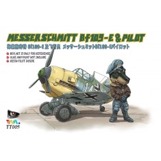 Cute Fighter BF109 and Pilot