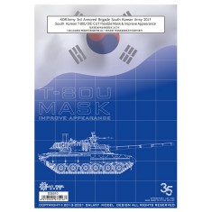 1/35 KOR T-80U Camouflage Flexible Mask for RPG