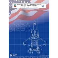 1/48 Lockheed Martin F-35A Lightning II Masking for Meng kit #LS007