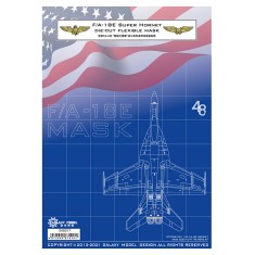 1/48 F/A-18E Super Hornet Mask for Meng LS-012 Kit
