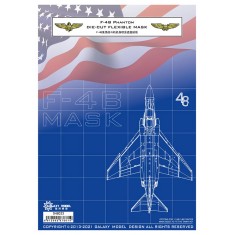 1/48 F-4B Phantom Mask for Tamiya #61121 Kit