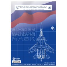1/48 Sukhoi Su-30SM Flanker-H Multi-Role Fighter Mask for Great Wall Hobby