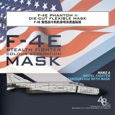 1/48 F-4E Phantom II Colour Separation Mask for Meng Kit
