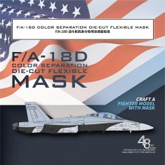 1/48 F/A-18D Colour Separation Mask for Kinetic #K48121 Kit