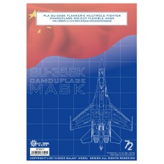 1/72 PLA Su-35SK Flanker-E Camouflage Mask for Great Wall Hobby S7206 Kit