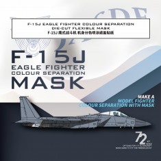 1/72 F-15J Eagle Fighter Colour Separation Mask for FineMolds FP51 Kit