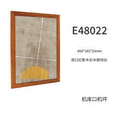 1/48 Red Shadow Wood Frame Display Base Hangar Entrance Apron