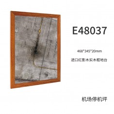 1/48 Red Shadow Wood Frame Display Base Airport Apron #2