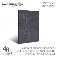 1/48 Warship Bridge Rear Landing Deck Display Base