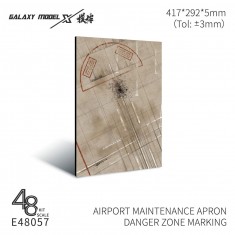1/48 Airport Maintenance Apron Danger Zone Marking