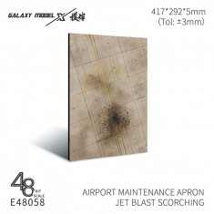 1/48 Airport Maintenance Apron Jet Blast Scorching