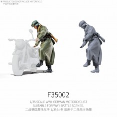 1/35 WWII German Motorcyclist #2