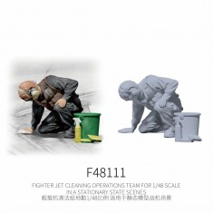 1/48 Ground Crew Cleaning #4