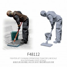 1/48 Ground Crew Cleaning #5