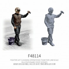 1/48 Ground Crew Cleaning #7
