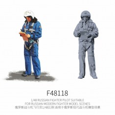 1/48 Russian Fighter Pilot Figure for Modern Russian Fighter Dioramas #1