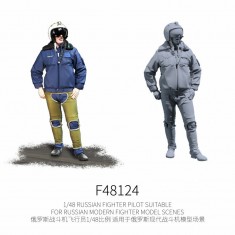1/48 Russian Fighter Pilot Figure for Modern Russian Fighter Dioramas #7