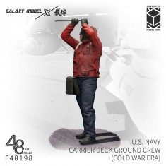 1/48 US Navy Carrier Deck Ground Crew Cold War Era #4