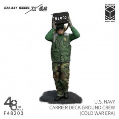 1/48 US Navy Carrier Deck Ground Crew Cold War Era #5