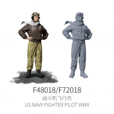 1/72 WWII US Navy Fighter Pilot #2