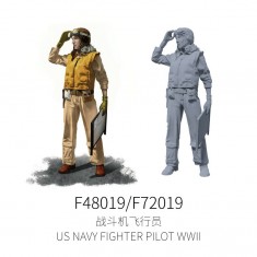 1/72 WWII US Navy Fighter Pilot #3