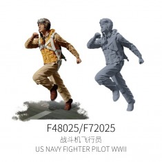 1/72 WWII US Navy Fighter Pilot #9