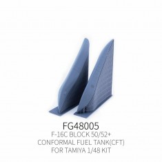 1/48 F-16 Conformal Fuel Tank for Tamiya Kit